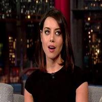 VIDEO: Aubrey Plaza Wants to Take a Trip with David Letterman After He Retires!