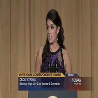 VIDEO: Cecily Strong Hosts WHCA Dinner; Comedy Guest Joins President Obama During Spe Video