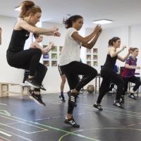 Photo Flash: In Rehearsal with Natalie Dew, Lauren Samuels & More for West End's BEND Video