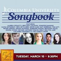 Jennifer Damiano and Devin Ilaw Join Columbia University Songbook at 54 Below, 3/10 Video