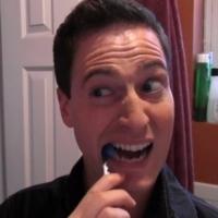 TV EXCLUSIVE: CHEWING THE SCENERY WITH RANDY RAINBOW - Randy Brushes His Teeth Broadway-Style