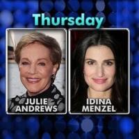 DVR Alert! Idina Menzel, Julie Andrews Appear Together on Bravo's WATCH WHAT HAPPENS  Video