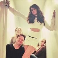 Photo Flash: Lea Michele Hard at Work on Solo Album; Debuts Cover Look on Twitter