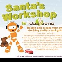 MOSI Plays Host to Santa's Satellite Workshop in their Idea Zone, 11/22-12/31 Video