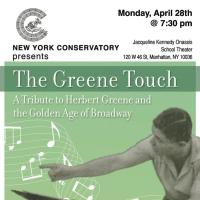 New York Conservatory Pays Tribute to Broadway Journeyman Herbert Greene, 4/28 Video