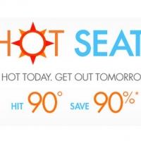 JetBlue Launches 'Hot Seats' Promo for New York; 90% Off When Temperatures Hit 90 in  Video