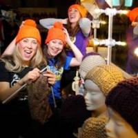 CHARLIE AND THE CHOCOLATE FACTORY Cast Knit For Woolly Hat Day! Video