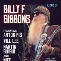 Billy Gibbons of ZZ Top Performs Live Tonight at B.B. King Blues Club