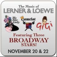THE MUSIC OF LERNER & LOEWE Comes to Riverside Theatre, 11/20 & 22 Video