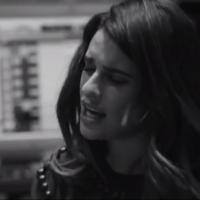 VIDEO: Lea Michele Sings Acoustic 'Cannonball' in the Studio Video