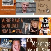 This November at Bookworks Includes Valerie Plame, Poetry, Winner of the Tony Hillerm Video