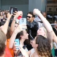 Photo Coverage: James Franco Greets Fans at OF MICE AND MEN Stage Door Video