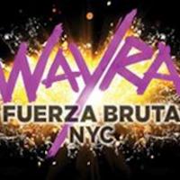 FUERZA BRUTA WAYRA to Begin Performances 4/15 at Daryl Roth Theatre
