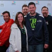 VIDEO: Chris Pratt, Chris Evans & Jimmy Fallon Photobomb Super Bowl Fans
