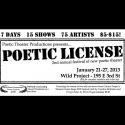 Poetic Theater Productions Hosts POETIC LICENSE Festival at The Wild Project, Now thr Video