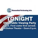 Blumenthal Opens McGlohon Theater Tonight for Public Viewing Party of DNC