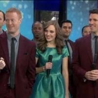 VIDEO: Laura Osnes and Straight No Chaser Sing 'Text Me a Merry Christmas' on TODAY - Broadway Theater Video