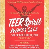 National Black Theatre to Host 2014 TEER Spirit Awards Gala, 6/18 Video
