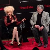 Photo Coverage: Cyndi Lauper & Harvey Fierstein Visit TimesTalks Video