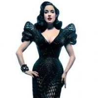Dita von Teese's 3-D Dress on Display at FIDM's Innovative Materials Conference and E Video