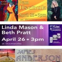 This Week at Bookworks Features Pam Uschuk, Linda Mason & Beth Pratt, and More!