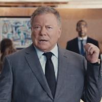 First Look - William Shatner & Kaley Cuoco-Sweeting in Super Bowl Priceline.com Spot