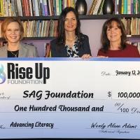 Rise Up Donates $100,000 to SAG Foundation BookPALS Program Video