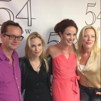 Photo Flash: Sherie Rene Scott, Michael Riedel & More Visit Sierra Boggess at 54 Belo Video