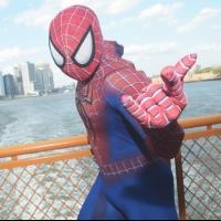 Photo Flash: SPIDER-MAN Travels to Staten Island for Yankees Game! Video