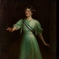 The National Portrait Gallery Displays A Portrait of a Lead Suffragette for the First Video