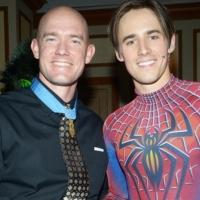 Photo Flash: Medal of Honor Winner Ty Carter Attends SPIDER-MAN: TURN OFF THE DARK Video