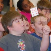 Magician John Tudor Teaches Children's Magic Workshop at CCT Today