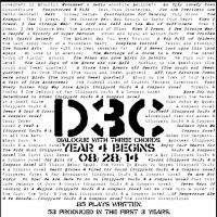 Dialogue with Three Chords to Open Season on 8/28 Video