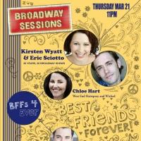 BROADWAY SESSIONS Welcomes Broadway BFFs Eric Sciotto and Kirsten Wyatt Tonight Video