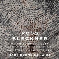 Ross Bleckner Opens Exhibit at Mary Boone Gallery, 3/8 Video