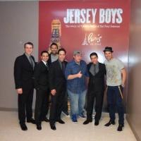 Photo Flash: Frankie Moreno Visits JERSEY BOYS at Paris Las Vegas Video