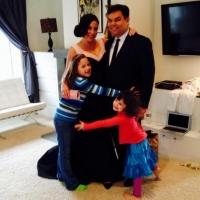 Photo Flash: Robert Lopez & Kristen Anderson-Lopez Get in Family Time on Oscars Night Video