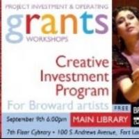 Broward Cultural Division Hosts Creative Investment Program Workshop for Broward-Base