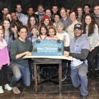 Photo Flash: Cast of LES MISERABLES Celebrates First Anniversary on Broadway!
