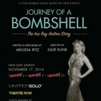 JOURNEY OF A BOMBSHELL at the United Solo Festival Adds Performance Video