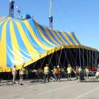 Cirque du Soleil's Big Top Arrives in San Francisco Video