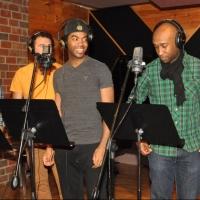 Exclusive Photo Coverage: In the Recording Studio with The Broadway Boys for Carols F Video