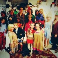 Photo Flash: Saturday Intermission Pics, Nov 2, Part 2 - Ladies of ANNIE Dress as The Orphans for Halloween and More!