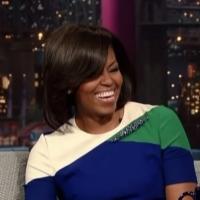 Michelle Obama Makes 5th & Final Visit to CBS's LATE SHOW WITH DAVID LETTERMAN Tonigh Video