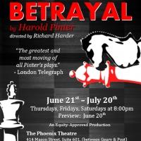 Off Broadway West Theatre Co. to Present Harold Pinter's BETRAYAL, 6/20-7/20 Video