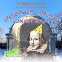 The 4th Annual Shakespeare's Birthday Sonnet Slam Announced, 4/25 Video