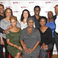 Photo Coverage: Billy Porter and the Company of WHILE I YET LIVE Meet the Press