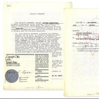 Michael Jackson-Signed 'Thriller' Contract Auctioned Today Video