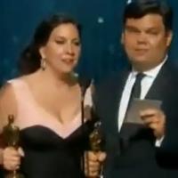 VIDEO: Robert Lopez and Kristen Anderson-Lopez Win Oscar for FROZEN's 'Let It Go' Video