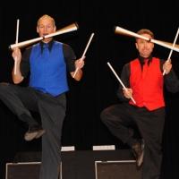 CENTENARY STAGE WELCOMES COMEDY JUGGLING DUO THE GIZMO GUYS Video